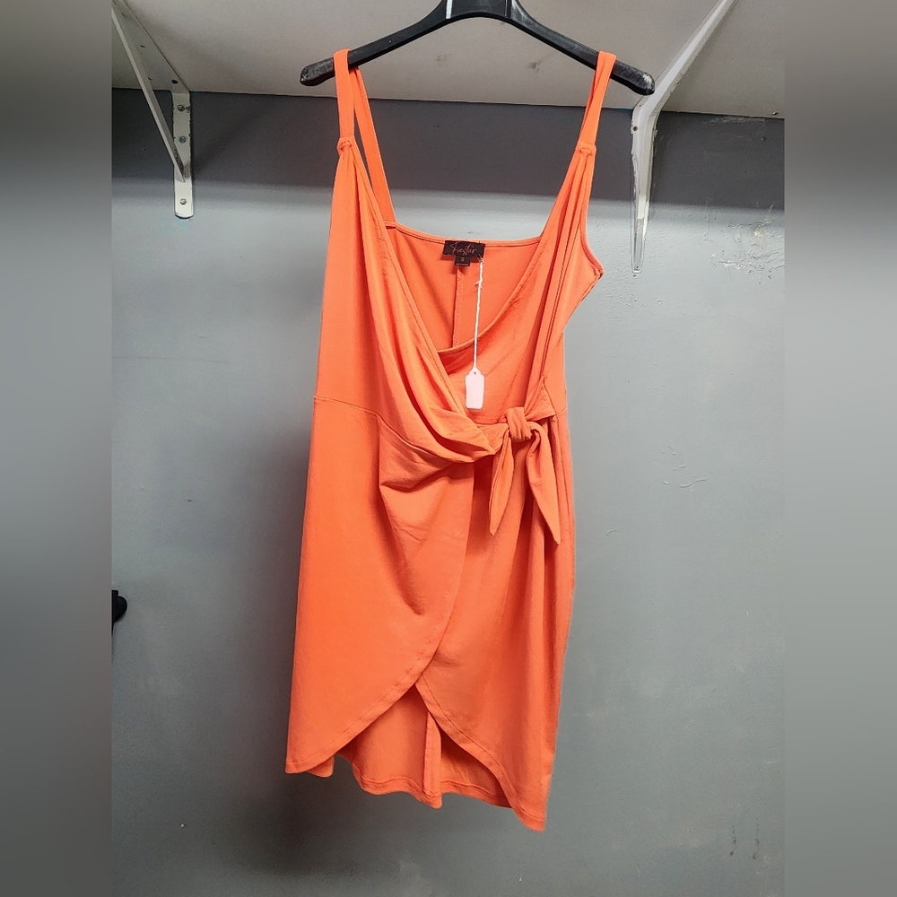 Orange dress